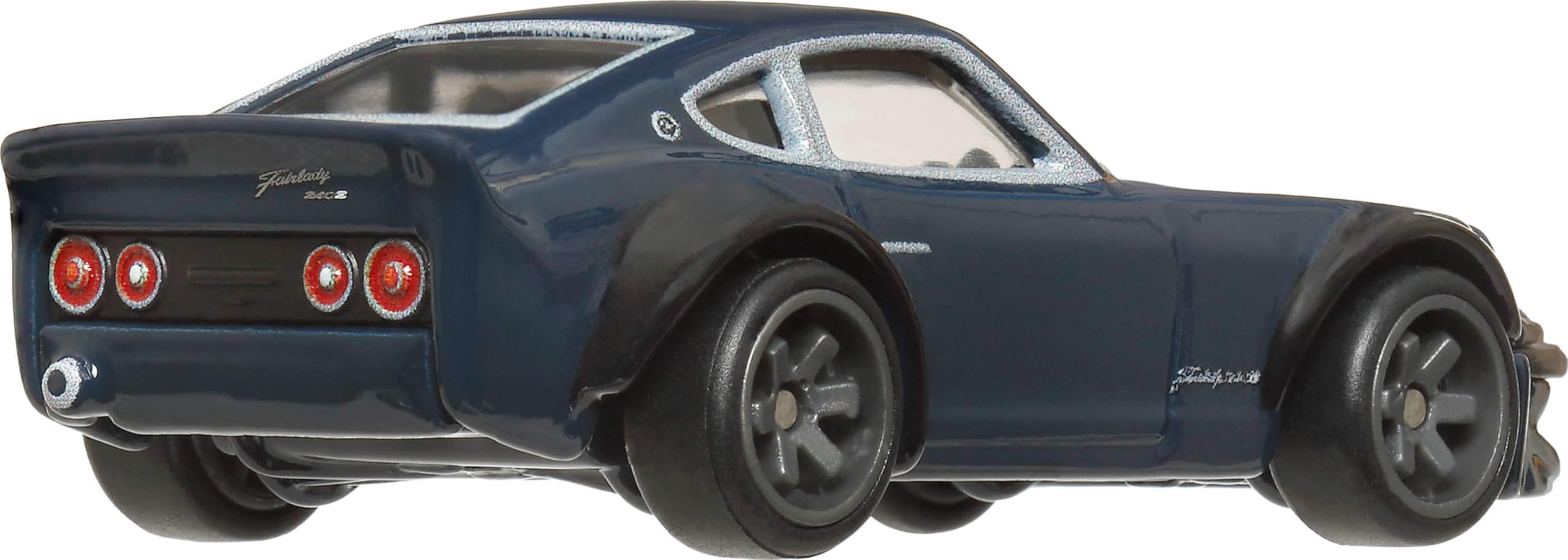 Hot Wheels Premium Car Culture Spielzeugauto im Maßstab 1:64 Druckguss Nissan Fairlady Z, Japan Historics 4 Fahrzeug mit echten Riders Reifen 4