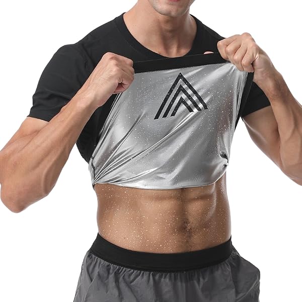 Amazon.com: HEATTRAP Fat Burner Belt Black - Heat Trapping Sweat