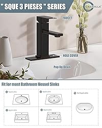Casavilla Bathroom Sink Faucet, Oil Rubbed Bronze