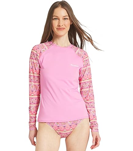 Speedo Women's Uv Swim Shirt Long Sleeve Rashguard at Amazon