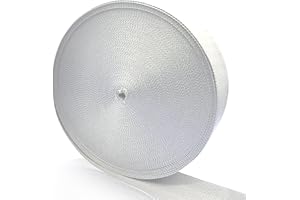 WEBSUKA Polypropylene Webbing Strap 3+Colors – 0.9"& 1"& 2" – 25 33Yards Heavy Duty Webbing Roll, Flat Webbing Strap for Indoor&Outdoor Gear, Climbing, DIY Crafting, Repairing