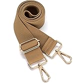 S&loyoe Thickened Solid Color Purse Straps Replacement Crossbody Bag Strap Adjustable Wide Guitar Straps for Handbags 1.5inch