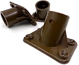 TDBS The Dustpan and Brush Store 3-Pack Plastic Broom Bracket 1 1/8" view 1