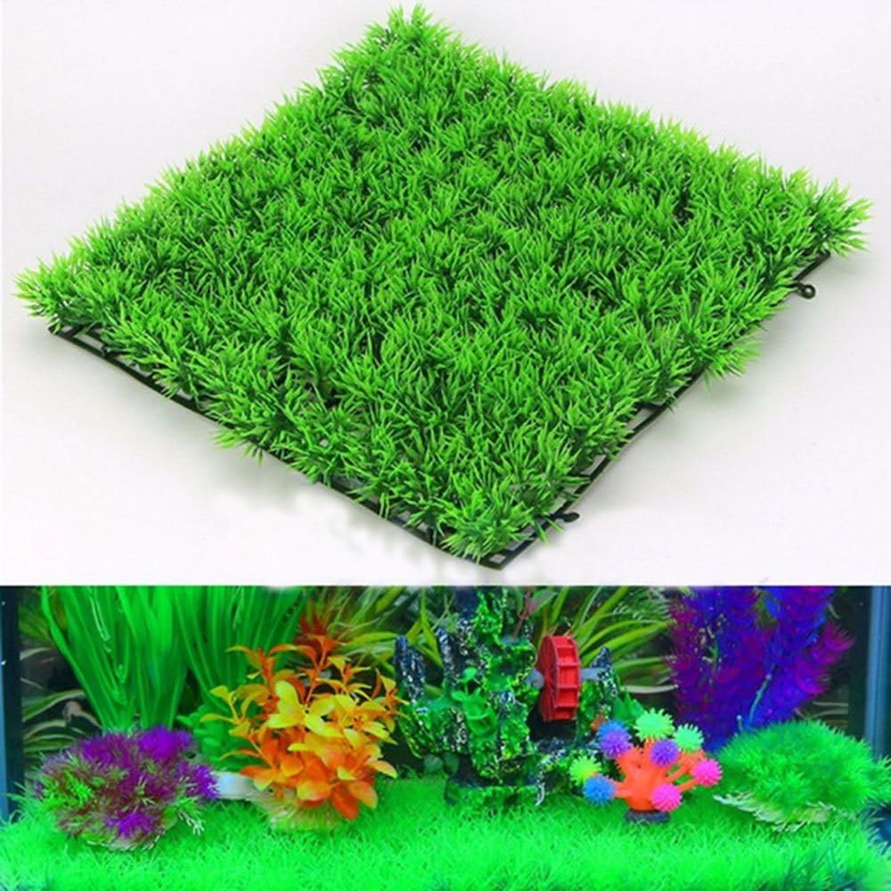 Meadow Artificial Grass Aquarium Decoration Decoration Background Bath Fish Turtle