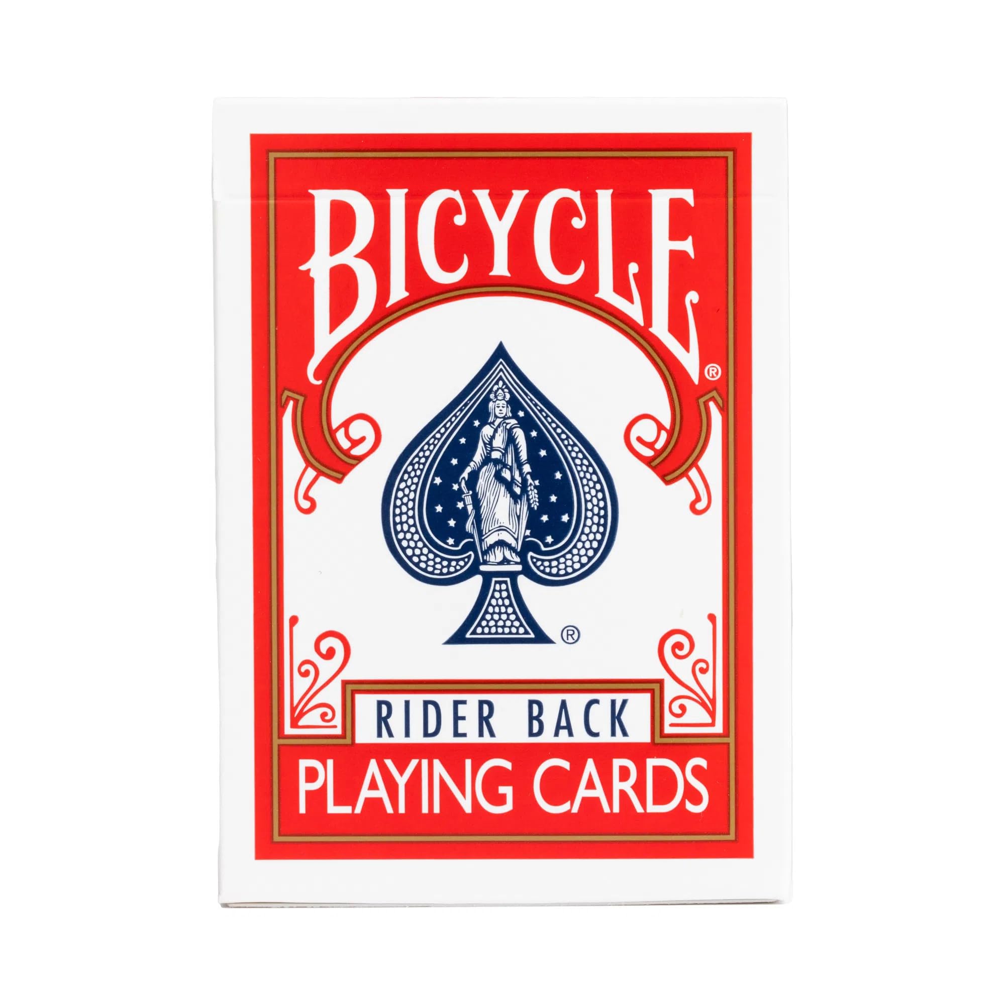 Photo 1 of Bicycle Rider Back Index Playing Cards (COLORS MAY VARY- SINGLE PACK)