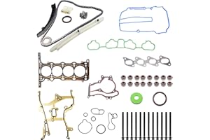 MDSAFM Timing Chain Kit & Head Gasket Set with Bolts for Chevrolet Trax/Sonic/Cruze 2011-2016, for Buick Encore 2013-2016 1.4L Turbo - Durable OEM Engine Replacement Parts, Exact Fit Installation