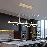 Likflyer Modern Pendant Light - Gold Led Chandelier