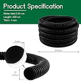 Longrun 25mm Pond Hose 1in Corrugated 6.2m with Clamps Fittings Kit view 2