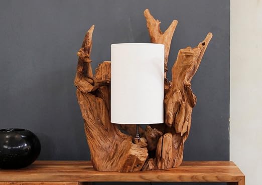 Mobel Bressmer Tischlampe Treibholz Bion Tischleuchte Wurzel Holz Treibholzlampe Hohe 70cm Wurzellampe Unikat Der Natur Amazon De Kuche Haushalt