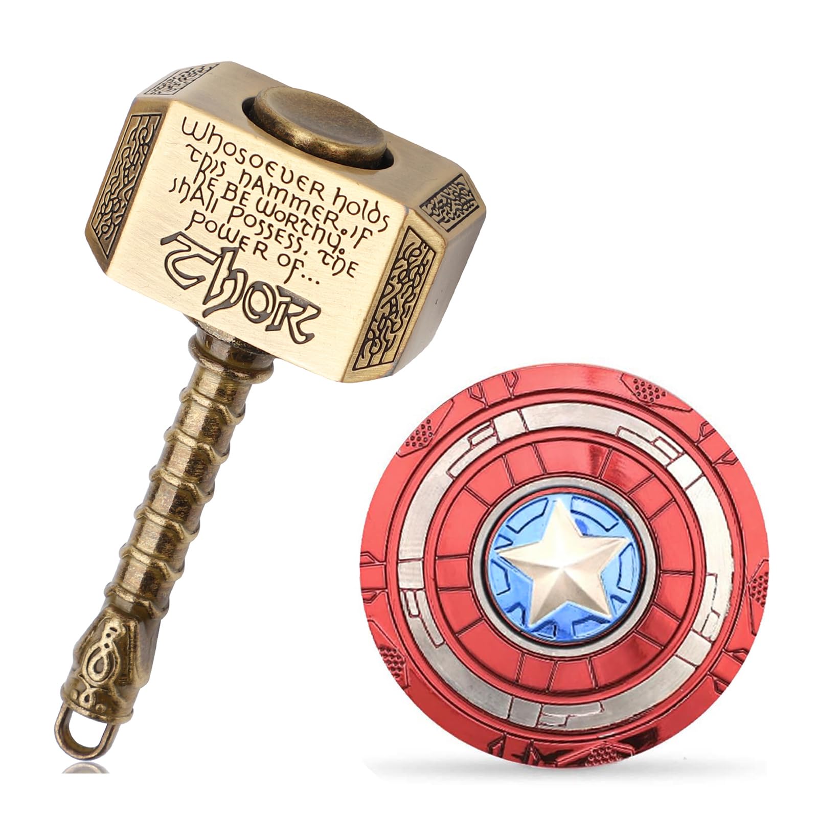 Photo 1 of Fidget Chain Hammer Spinners Metal Cool Finger Hand Spinner Fidget Cube Block Anxiety Toy
