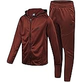 New Balance Boys Sweat Suit Set - 2 Piece Soft Performance Fleece Zip Up Hoodie and Jogger Track Pants for Boys (Sizes: 8-16)