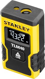 Stanley Pocket Laser Distance Measure 12M TLM40 STHT77666-0 Black Yellow view 2