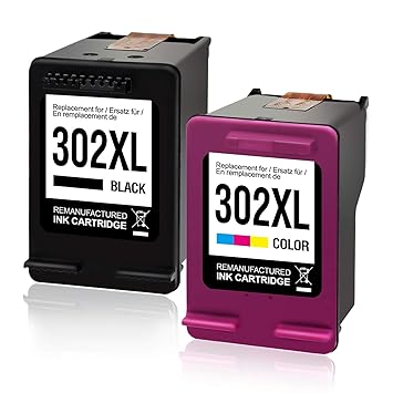 MyCartridge kompatibel HP 302 XL 302XL Wiederaufbereitet Druckerpatronen für HP Officejet 3830 3831 3833 4650 4654 5230 Envy 