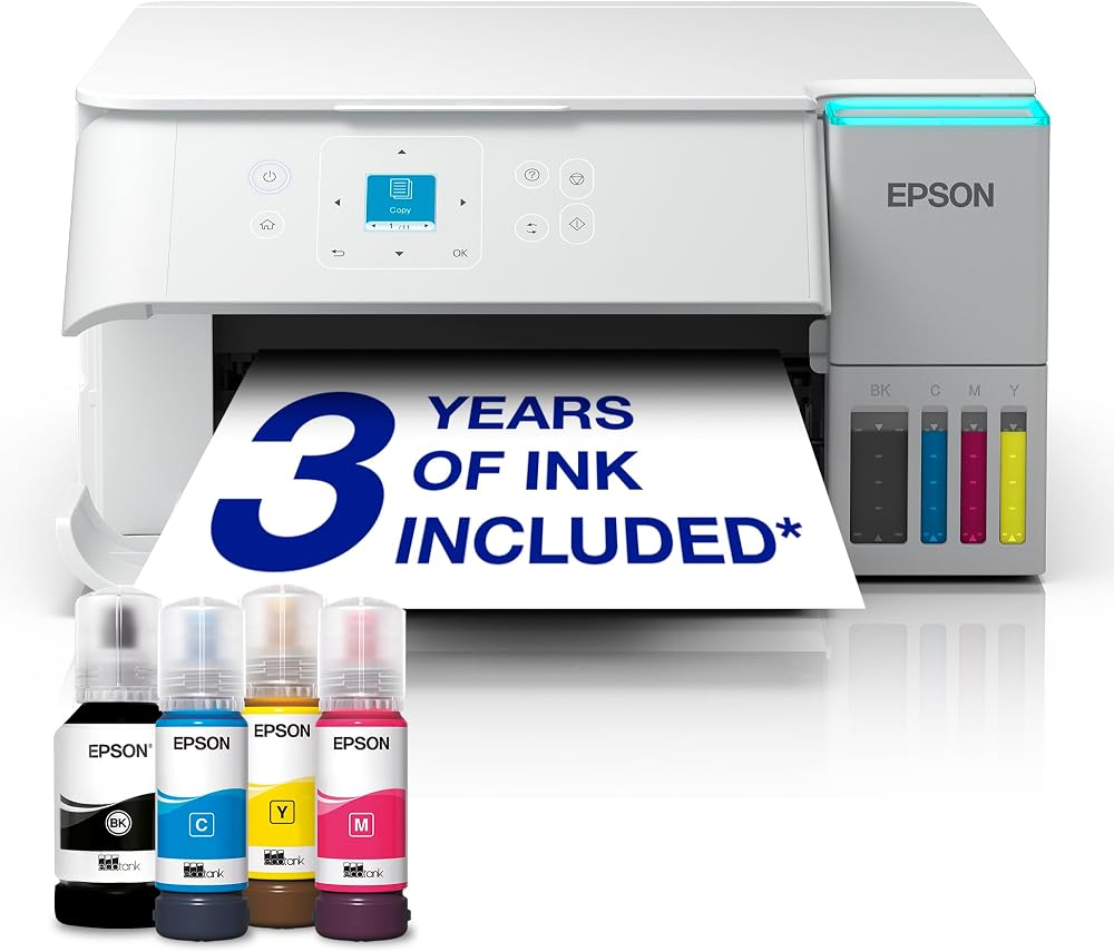 Epson EcoTank ET-2956 All-in-One Printer Quad Black & Color Ink Tank