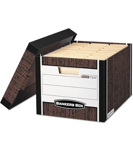 Amazon.com : Bankers Box 0072506 R-KIVE Max Storage Box, Letter