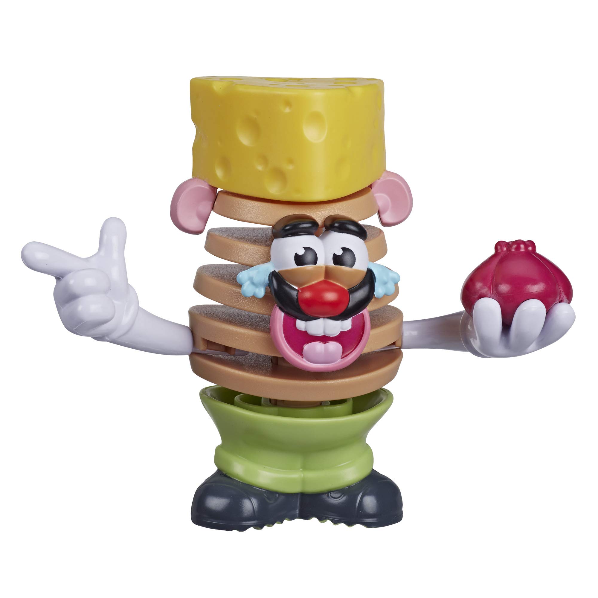 Mr. Potato Head Chips - Cheesie Onionton 10-Piece Buildable Action Figure Toy