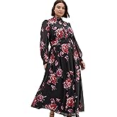 City Chic Women's Plus Size Dress - Alexandra Print Maxi