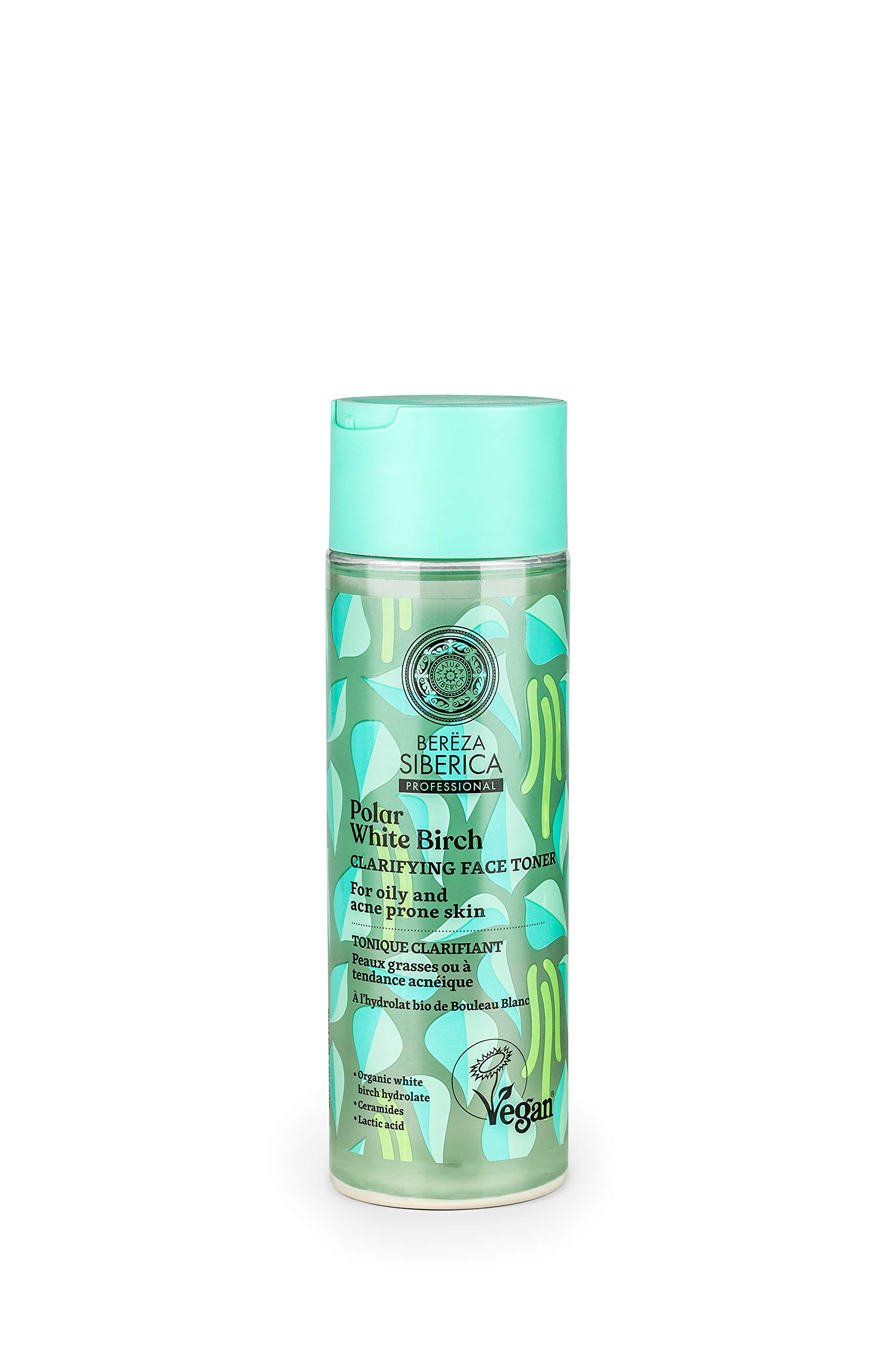 Natura Siberica Polar White Birch Clarifying face toner, 200 ml