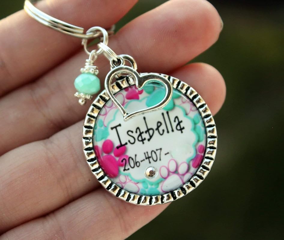 Personalized Custom Dog ID tag Cute unique dog id, pet tag