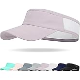 HH HOFNEN Sports Sun Visor Cooling Lightweight Stretchy Packable Running Golf Visor Hat for Men Women