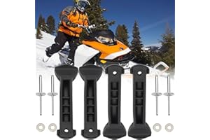 GTPARTES 4x Hood Strap Panel Latch Kit Fit For SKI DOO REV MXZ GSX GTX 517302448