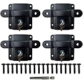F-LptStor Truck Bed Tie Downs Anchors and Plates Compatible with 2015-2025 F150 F250 F350 and Raptor Truck Bed Accessories 4 pcs, FL3Z-99000A64-B (Truck Bed Tie Downs Anchor and Plates)