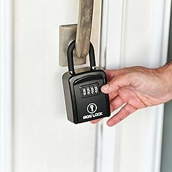 Iron Lock® - Key Lock Box Portable with Removable