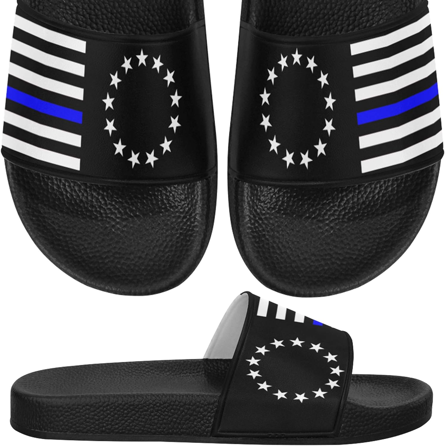 custom slip on sandals