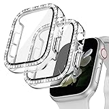 Goton 2-Pack Bling Case for Apple Watch Screen