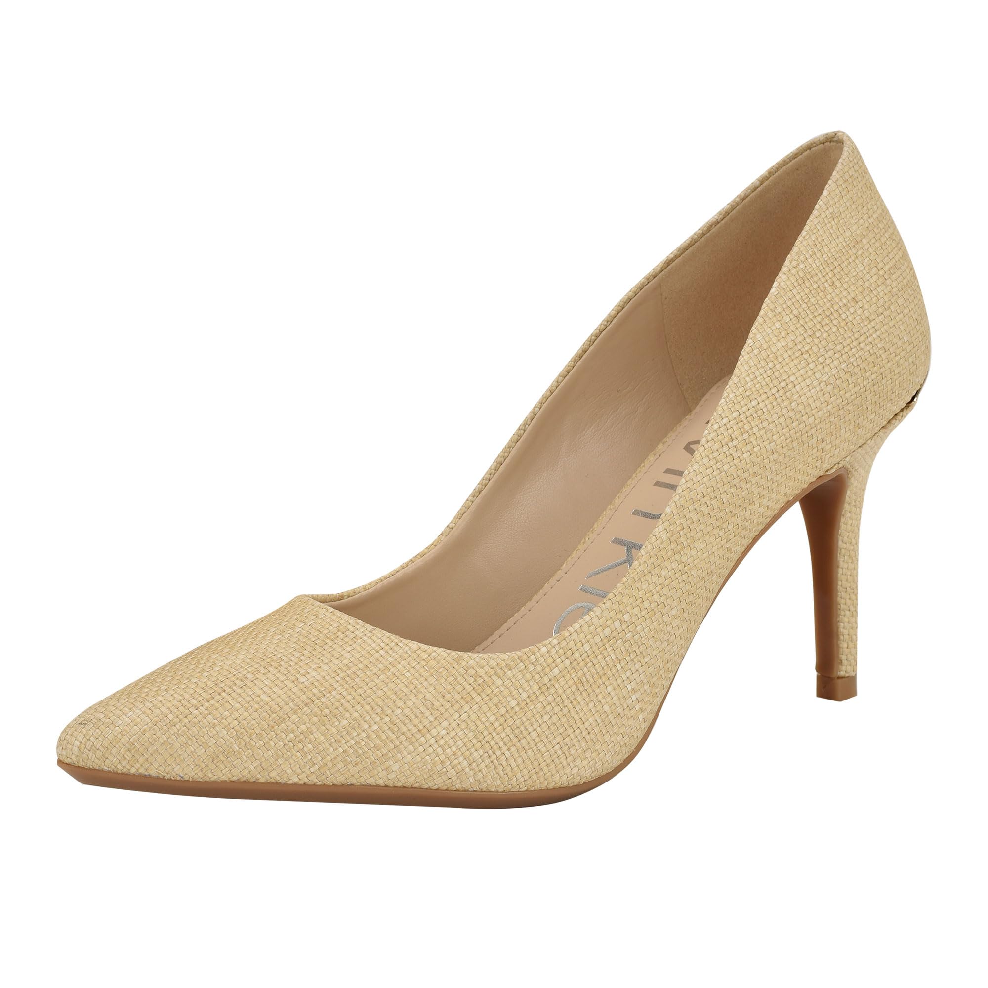 Calvin Klein Women’s Gayle Pump, Light Natural 111, 5.5