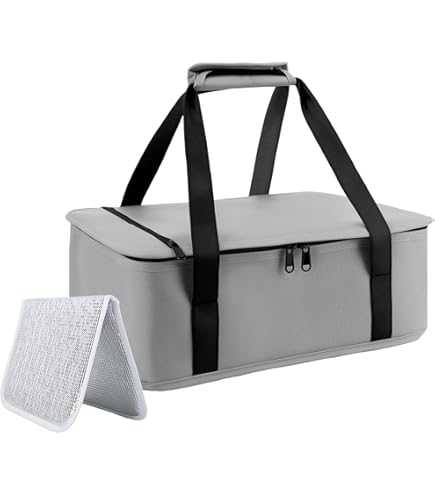 Famliihw Bolsa De Almuerzo Con Aislamiento Térmico Reutilizable Para Hombres Y Mujeres, Para Trabajo, Viajes, Picnic, Senderismo