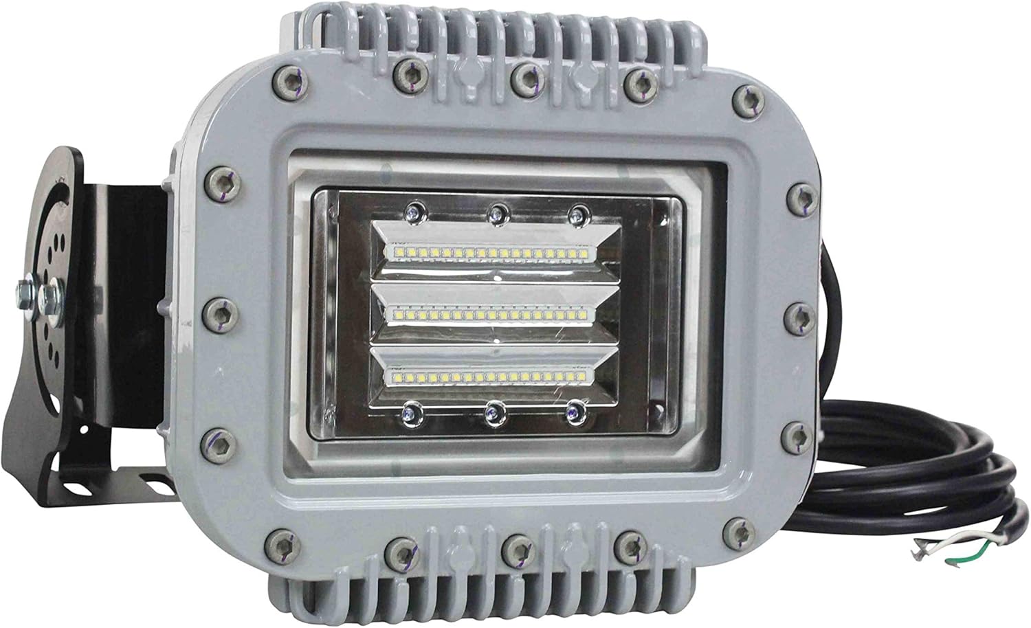 Explosion Proof 70 Watt LED Wall Pack Down Light 6000 Lumens C1D1 & C1D2 Group B Indoor