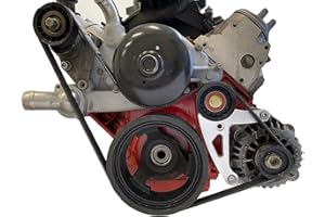 Chap Performance LS Truck Spacing Low Mount Alternator Bracket LSX LS1 LS6 Triangles