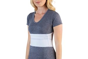 NYOrtho Rib Brace for Women - Chest Compression Wrap for Ribs - Fits 30"- 45" - Broken Ribs Relief - Breast Support Band - Rib Protector for Cracked, Fractured, Dislocated Ribs - Rib Cage Belt - Made in USA