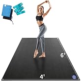 MRO Extra Large Yoga Mat, 12'x6'/9'x6'/7'x5'/6'x4' (9MM) | Extra Wide and Thick Exercise Mats for Home Gym Workout, Non-Slip, Soft for Women and Men, Ideal for Yoga, Pilates.