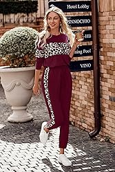 PRETTYGARDEN Women's Color Block 2 Piece Tracksuit