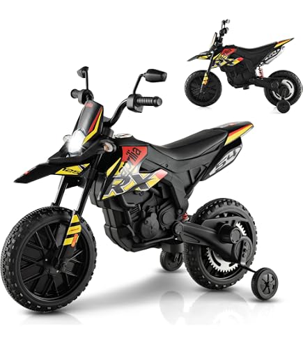 Amazon.com: INFANS Kids Motorcycle 12V, Licensed Aprilia RX125