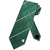 Eagles Wings Michigan State Ties Spartans Mens College Neckties
