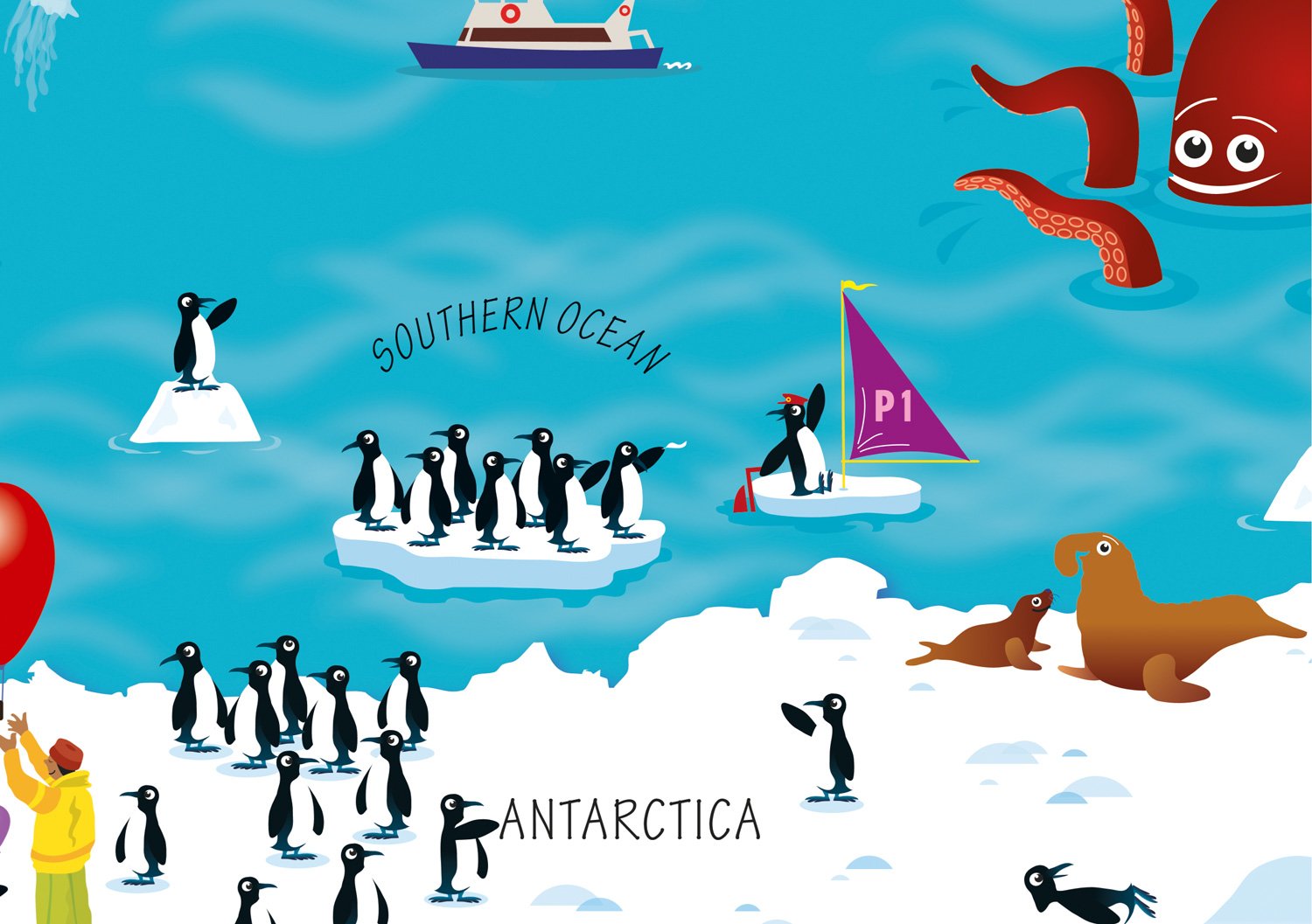 [- Collins Children’s World Map -]