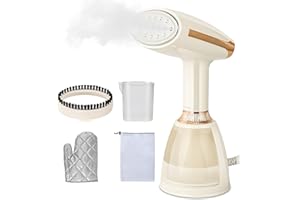 YinRazer Handheld Steamer for Clothes,15s Fast Heat Up Handheld Steam Iron,1500W Powerful Steam Penetrating Steamer for Clothes,Portable Travel Clothing Steamer, for Removing Wrinkles from Fabrics.