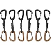 TRANGO Quantum - Quickdraw w/Atomic Dogbone | Featuring a hooded nose, double-bent wiregate and narrow dogbone for snag-resistant handling and smooth rope clips