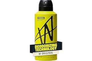 W Jake Paul Original Body Spray for Men, Odor Blocking Body Deodorant, Long Lasting Protection, 3.4 fl oz