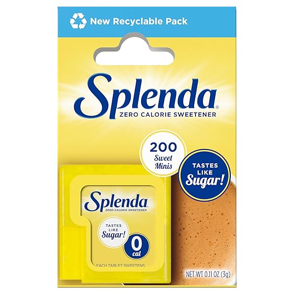 SPLENDA NO CALORIE SWEETENER, MINI DISSOLVABLE TABLETS ,200...
