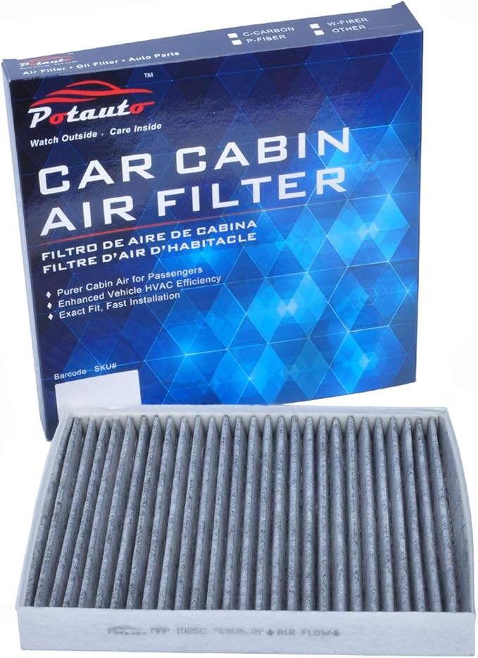 Car & Truck Parts Parts & Accessories Carbon Fiber Cabin Air Filter for