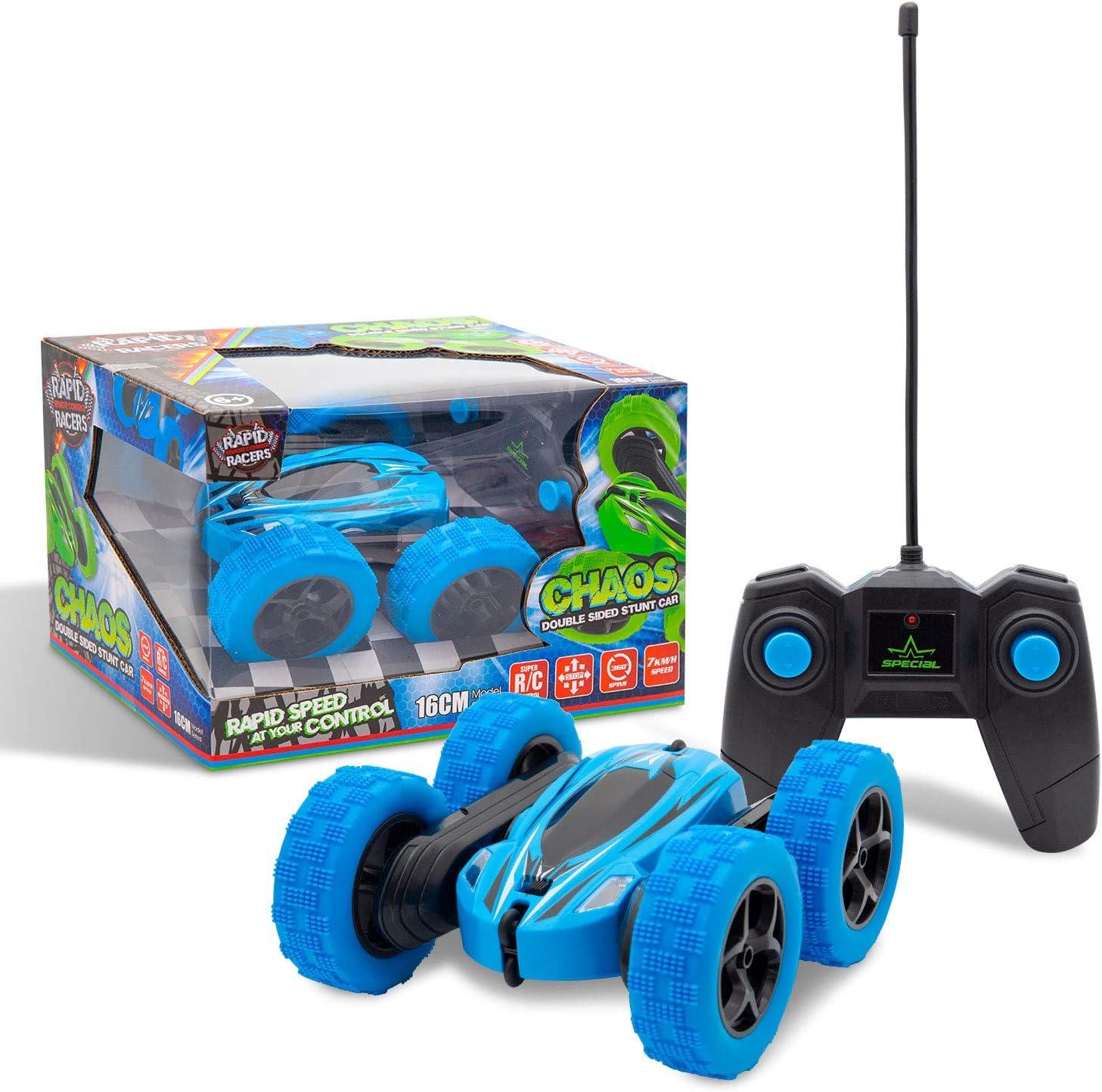 stunt car double side roll