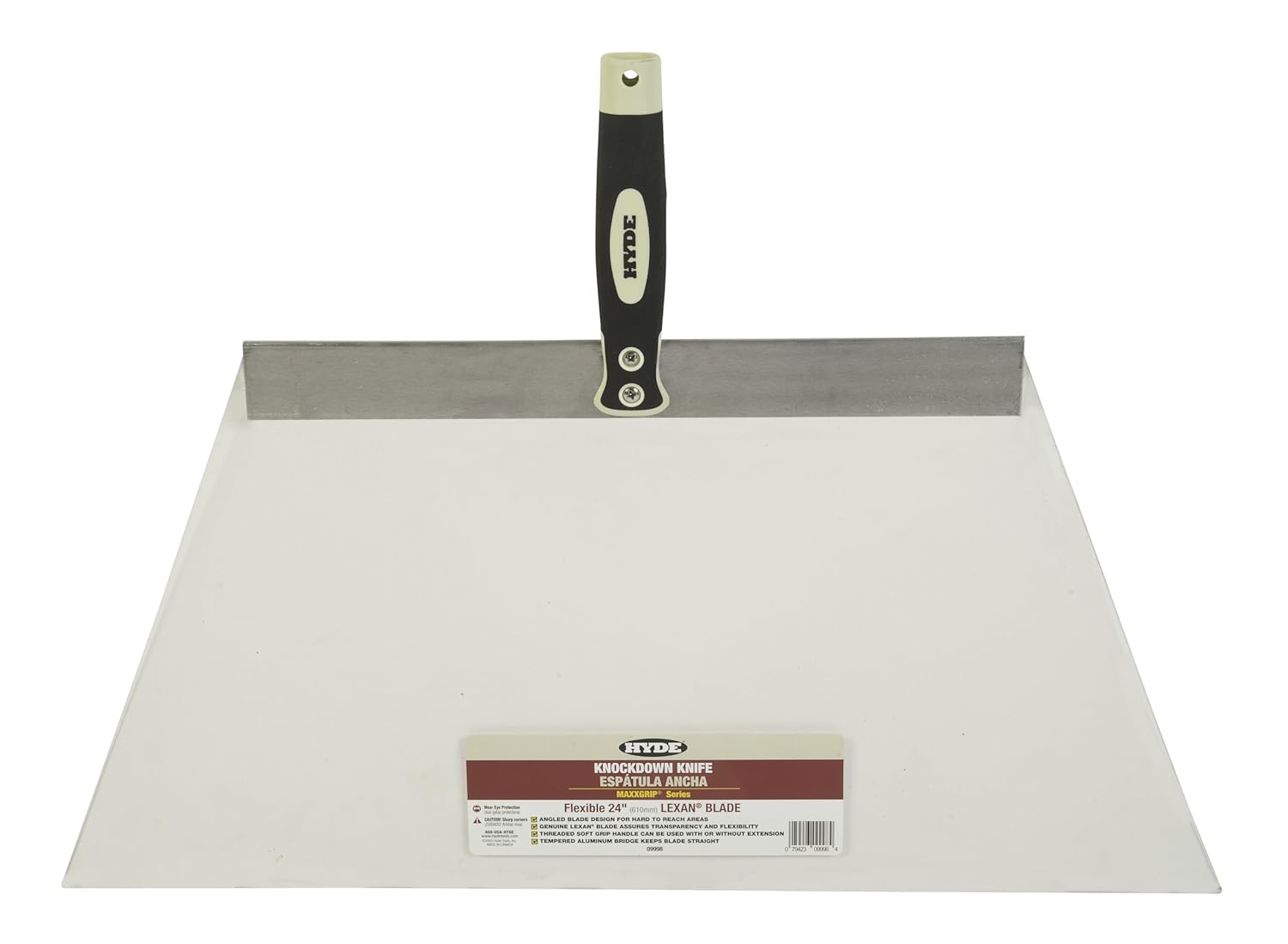 Hyde Tools 09998 Acrylic Knockdown Knife, 24Inch Tool Knives