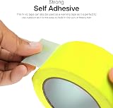 Winsome Hi Viz Cloth Tape Glow in the Dark 20m x 50mm Neon Fluorescent Tape view 4