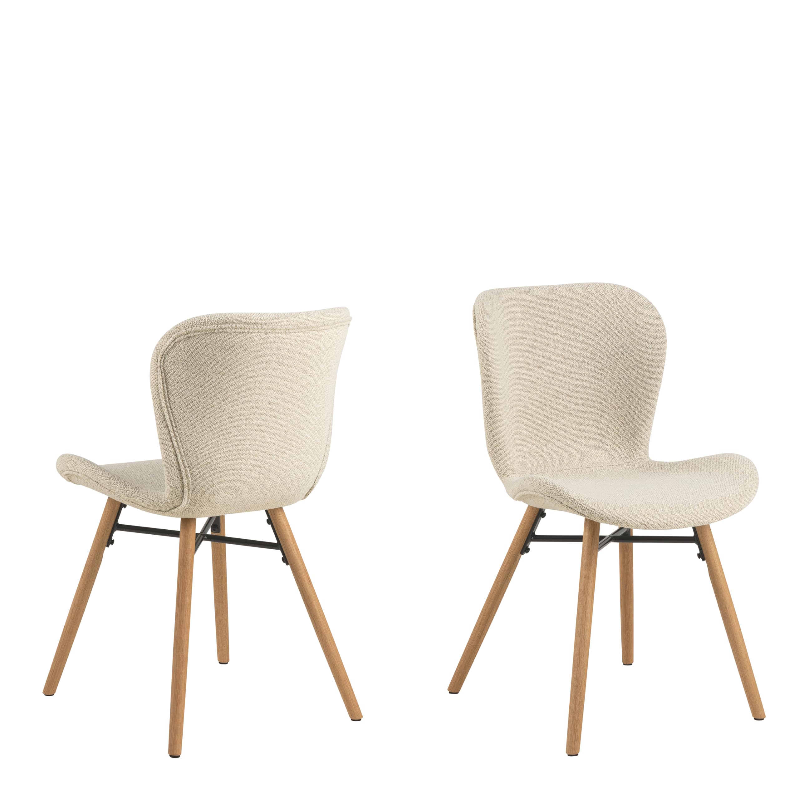 Furniture To Go | Batilda, Oak, Dining Chairs Set of 2