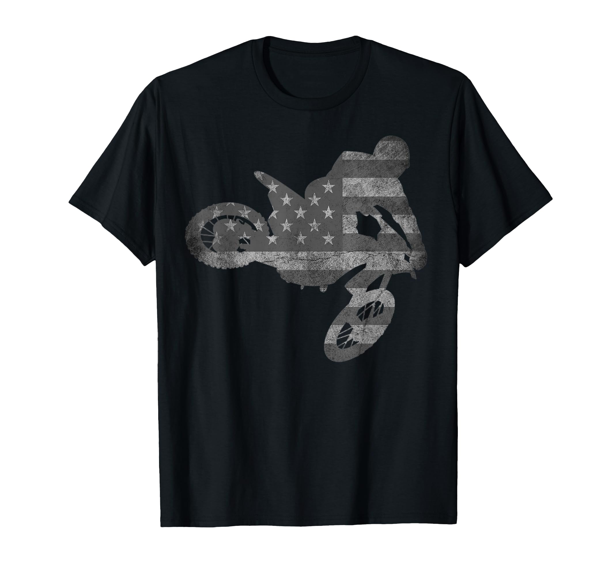 Photo 1 of ****PLEASE SEE NOTES *******Dirt Bike American Flag T-Shirt | Motocross Enduro Shirt T-Shirt