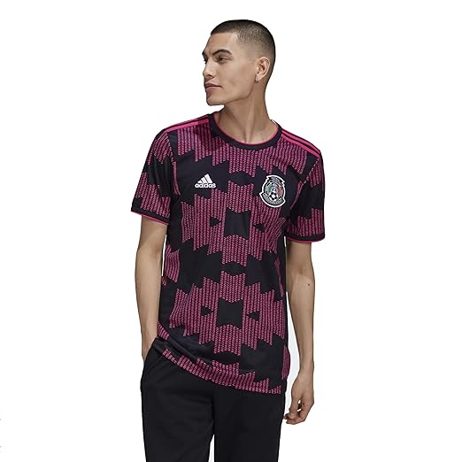 adidas 2021-2022 Mexico Home Jersey - Black-Real Magenta 3XL : Amazon.in: Clothing & Accessories